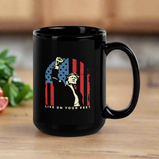 Trump Victory Mug - Live on Your Feet